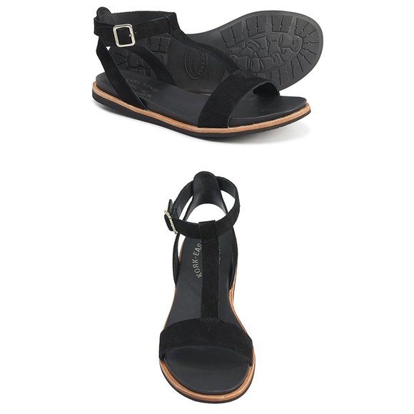 KorkEase Shoes Kork Ease Womens Zukey Suede Leather Ankle Strap